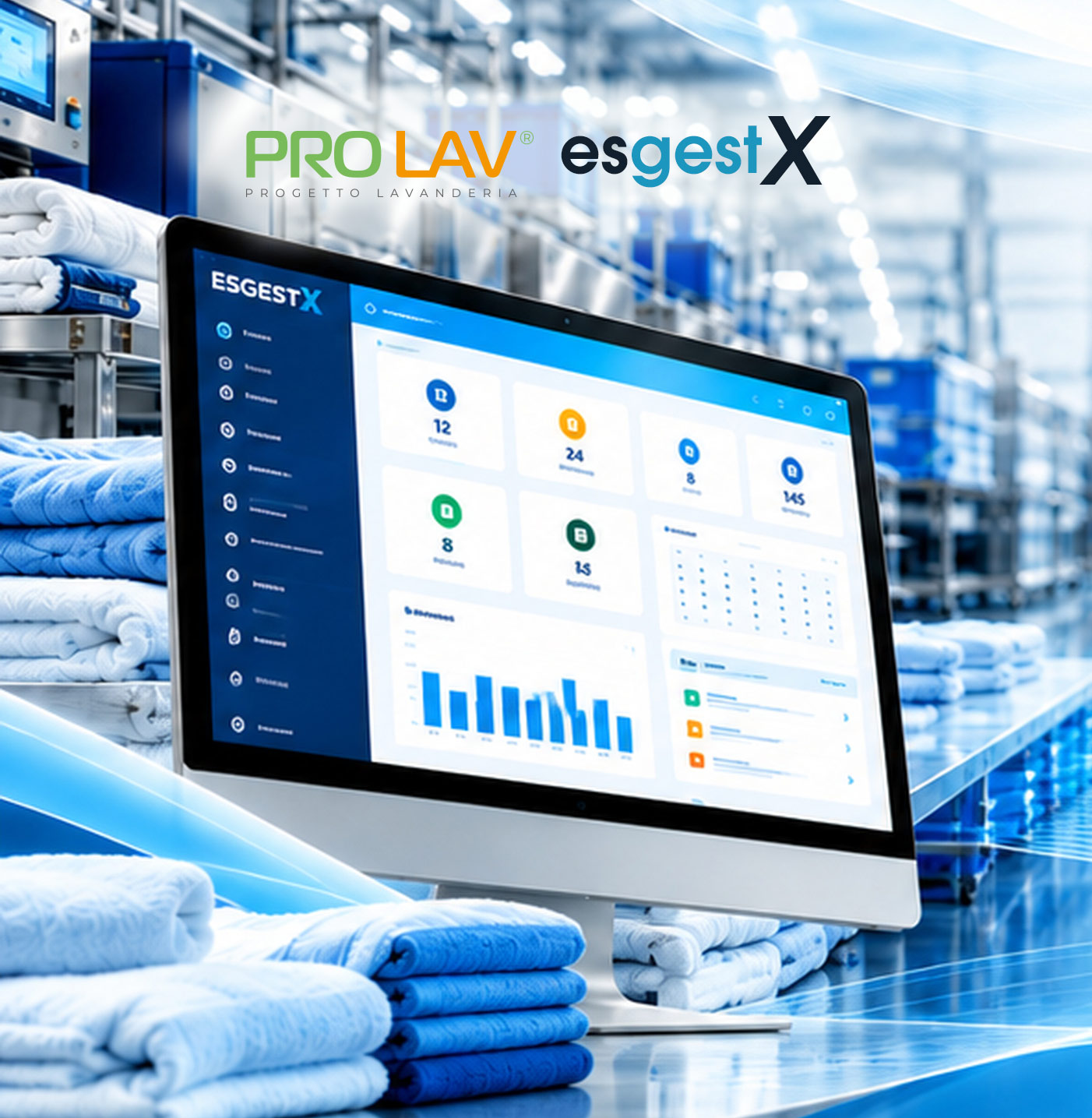 Prolav and esgestX business software interfaces